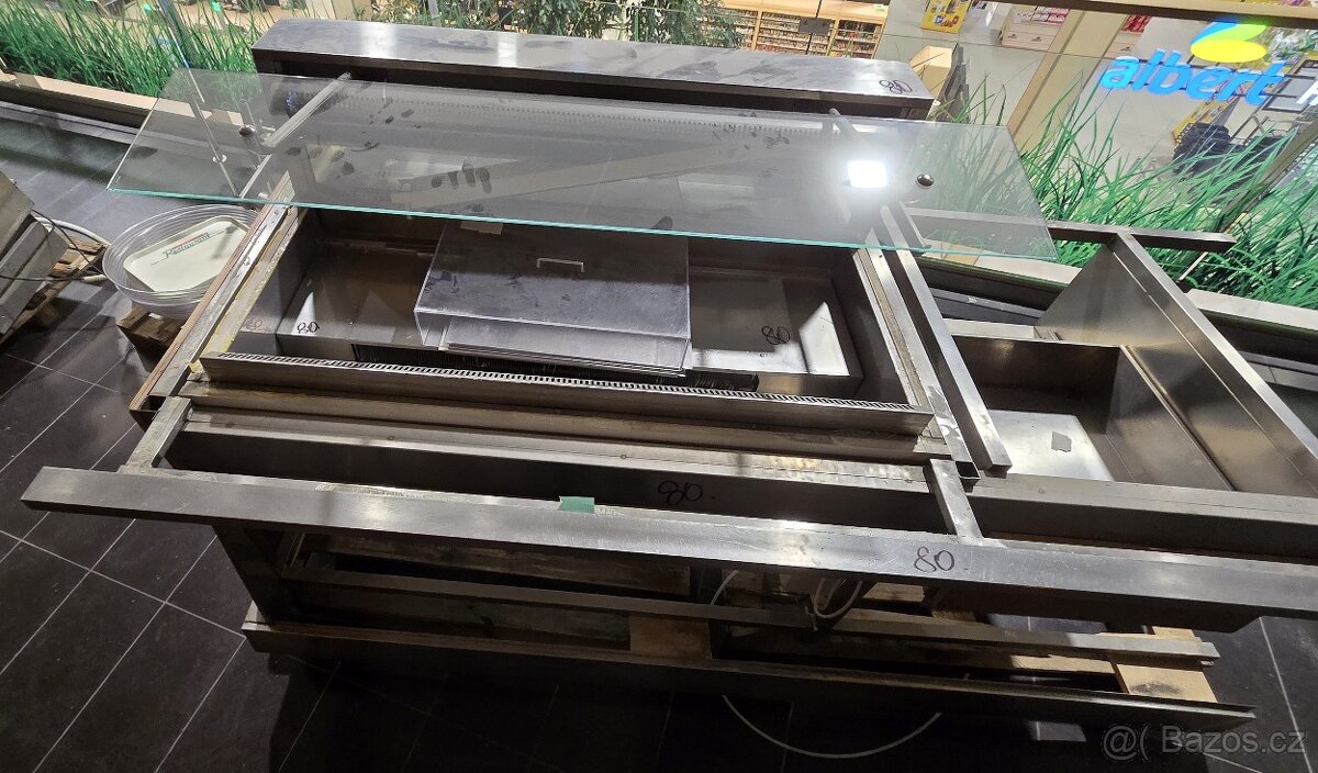 Výdejní stůl na potraviny – gastro č. 080 - 2