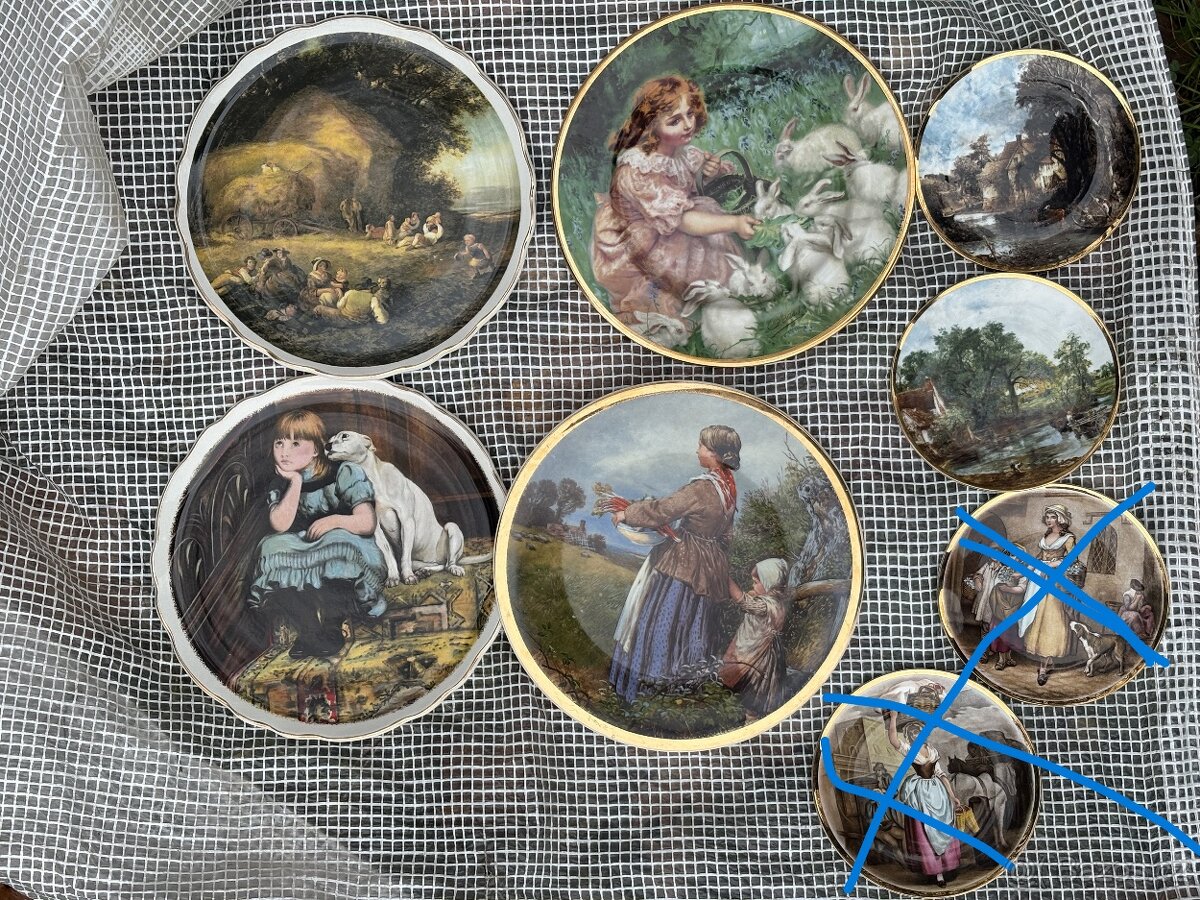 Sběratelské porcelánové talíře - 2