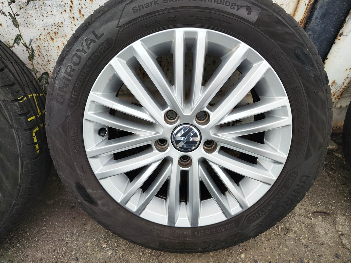16"letní alu sada Fortaleza 5x112 origo Touran Caddy Golf 6 - 2