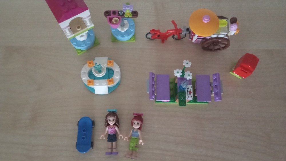 Lego friends - Olivia a zmrzlinářské kolo 41030, 41024 - 2
