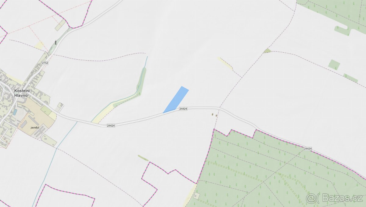 Prodám ornou půdu na k.ú. Kostelní Hlavno - 2