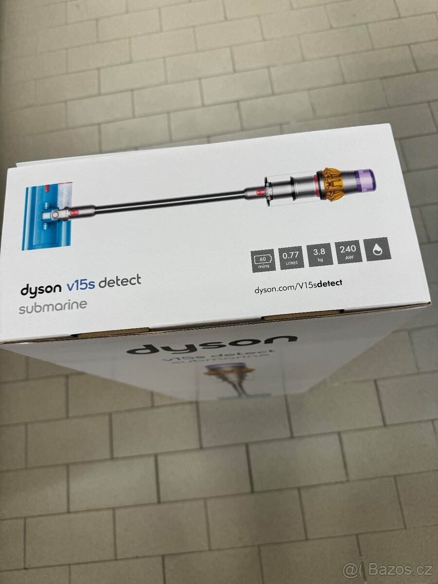 Vysavač Dyson v15s detect submarine nový - 2
