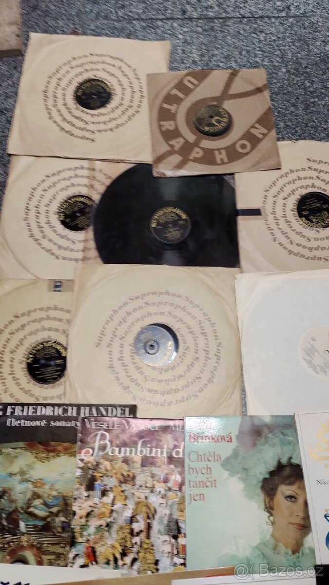 LP desky a šelaky - 2