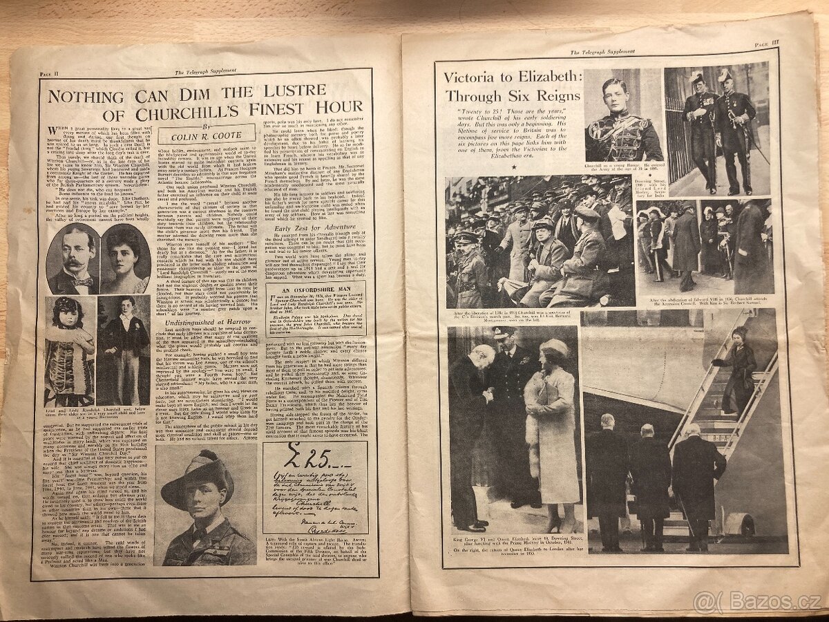 Winston Churchill - The Daily Telegraph 25. ledna 1965 - 2