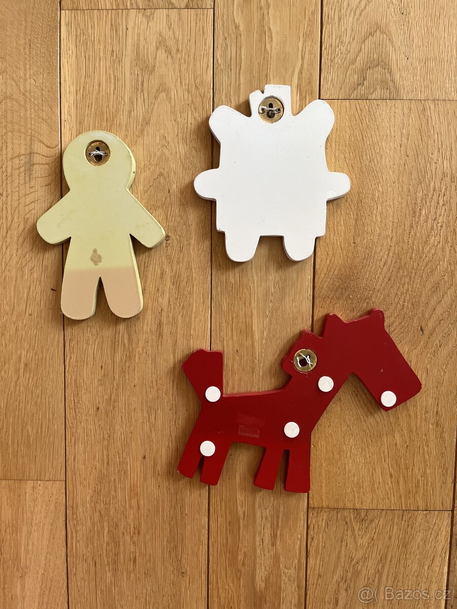 Dřevěné dekorace do dětského pokoje - 2