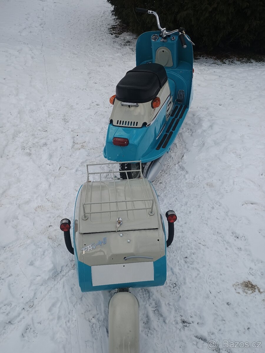 ČZ175/502+pávik - 2