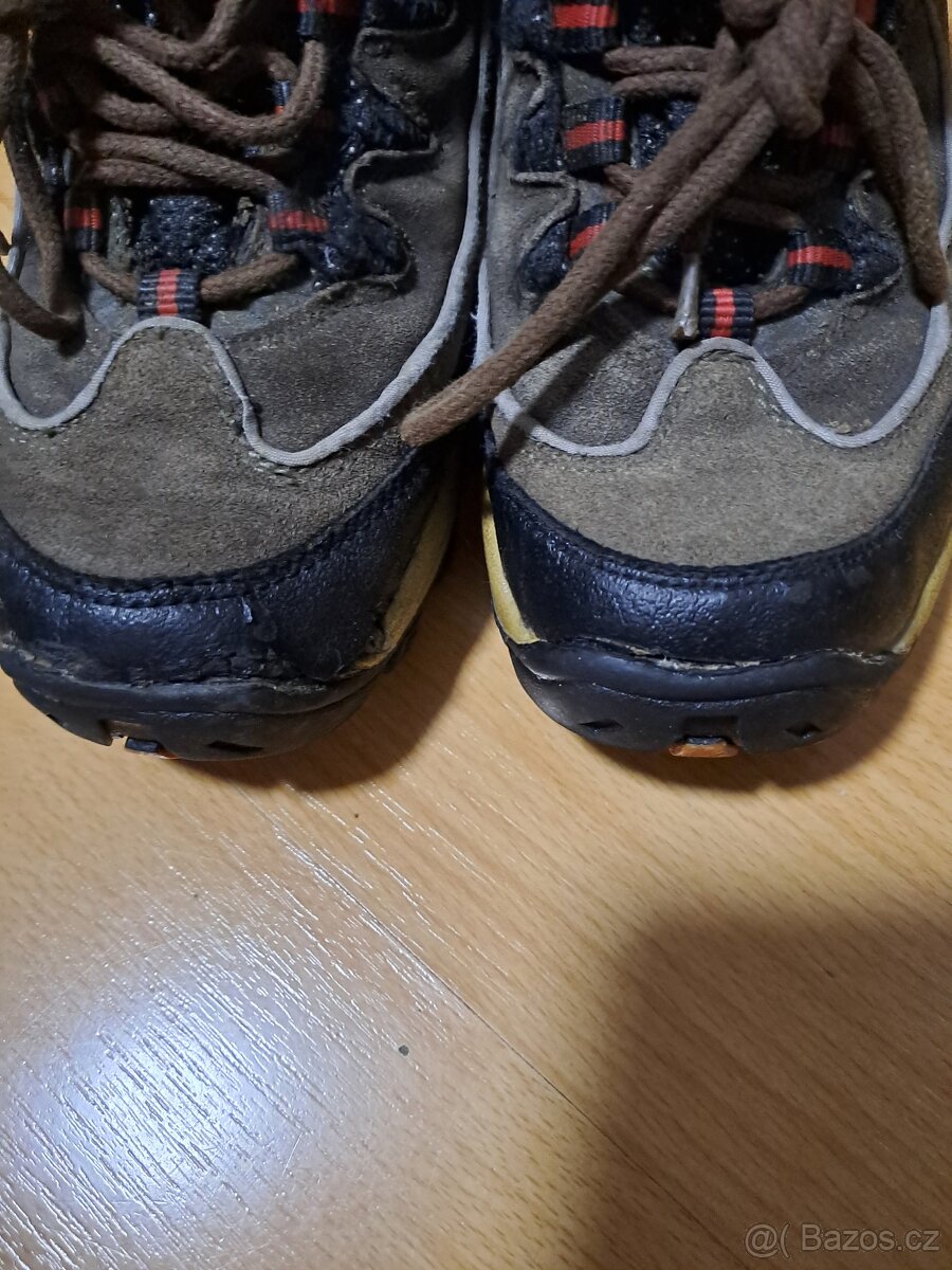 Zimní kožené boty vel. 32/33 - 2