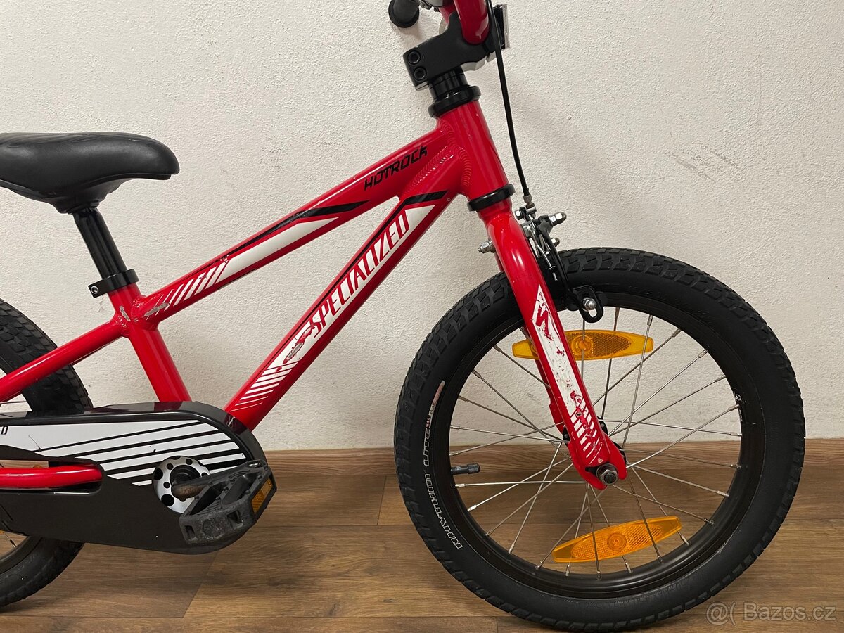 Dětské kolo Specialized Hotrock 16” červené - 2