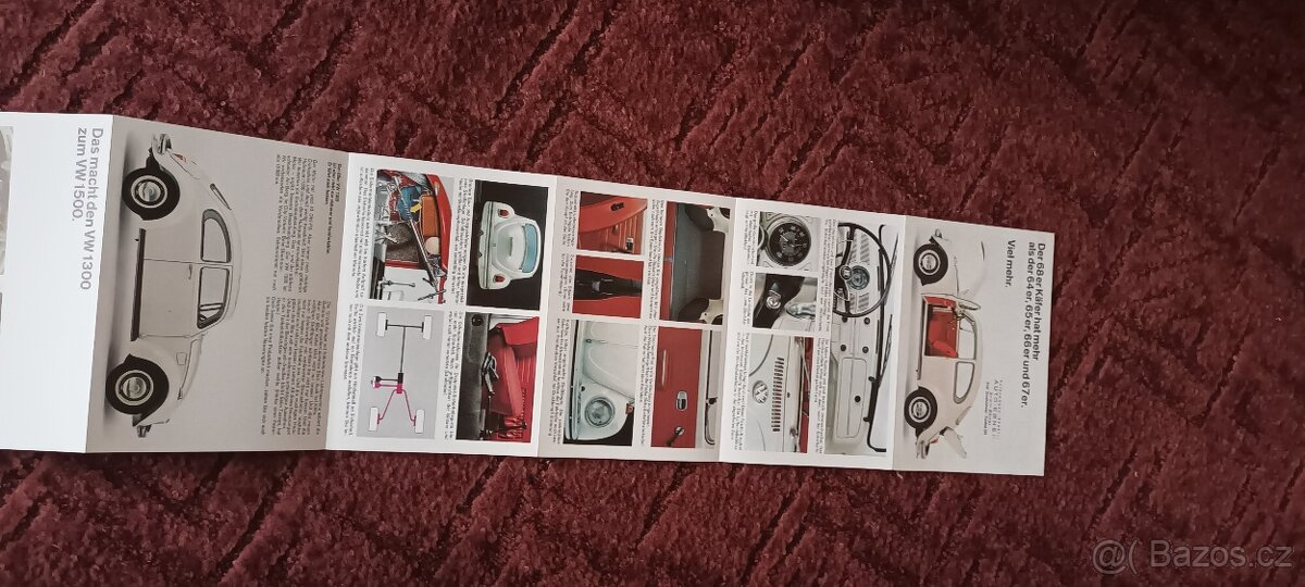 Prospekt VW brouk a další typy - 2