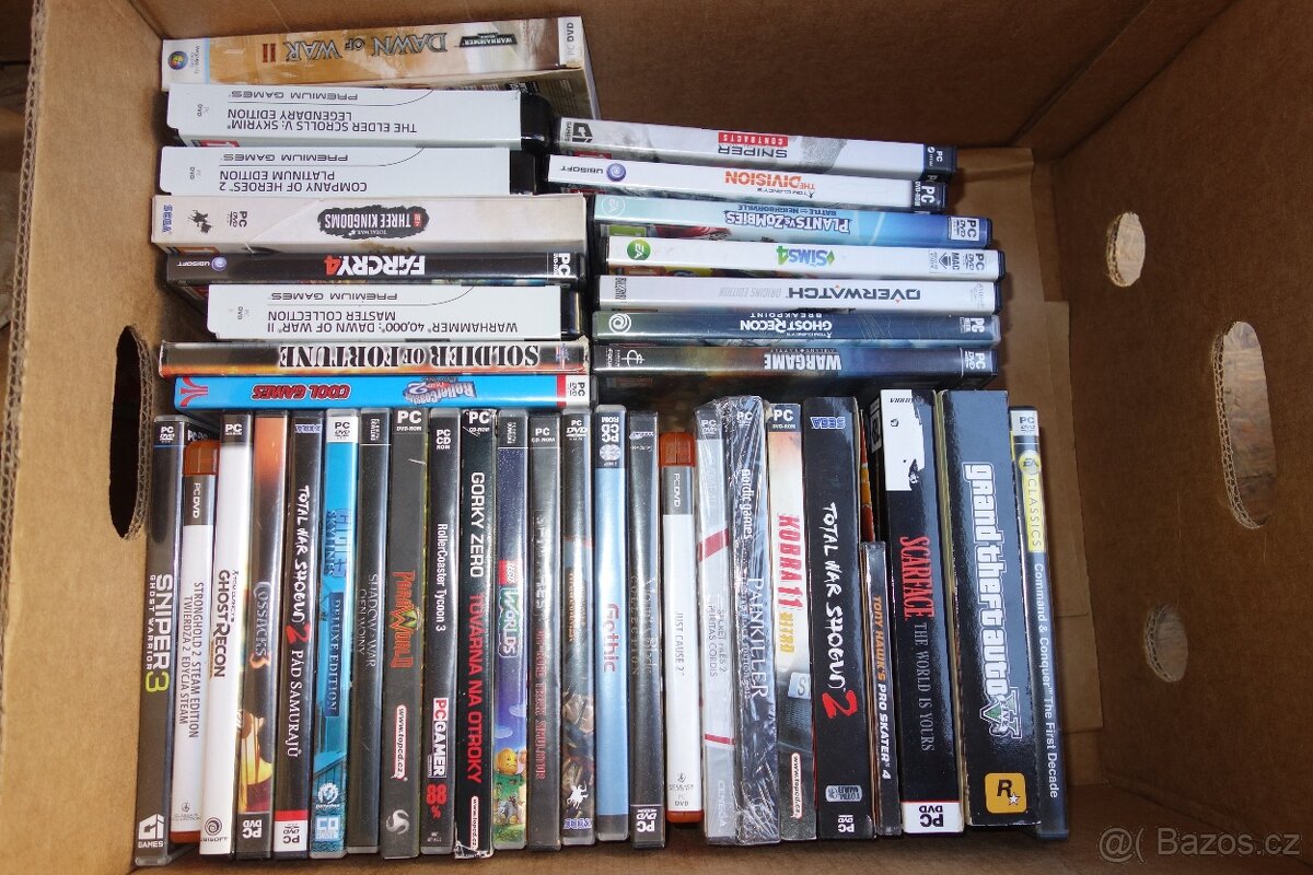 PC HRY, sbirka, desitky kusu - 2