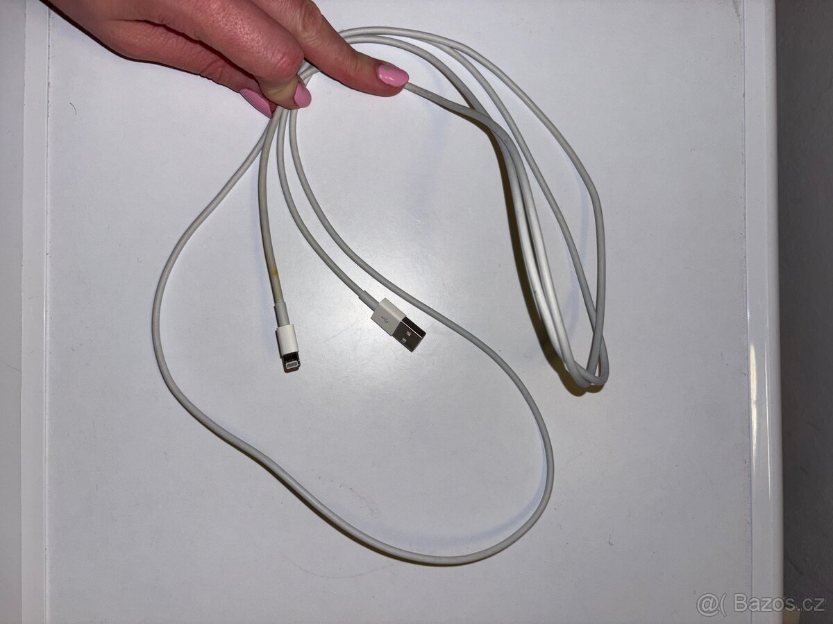 USB A, 200 cm nabíjecí kabel na iPhone - 2