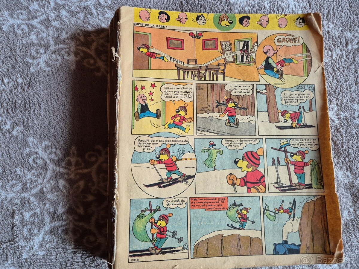 Pif gadget,vaillant,poche-celkem 242 čísel - 2