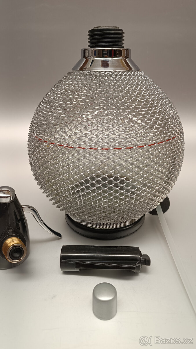 Sifonová láhev Kovočas kulatá - 2