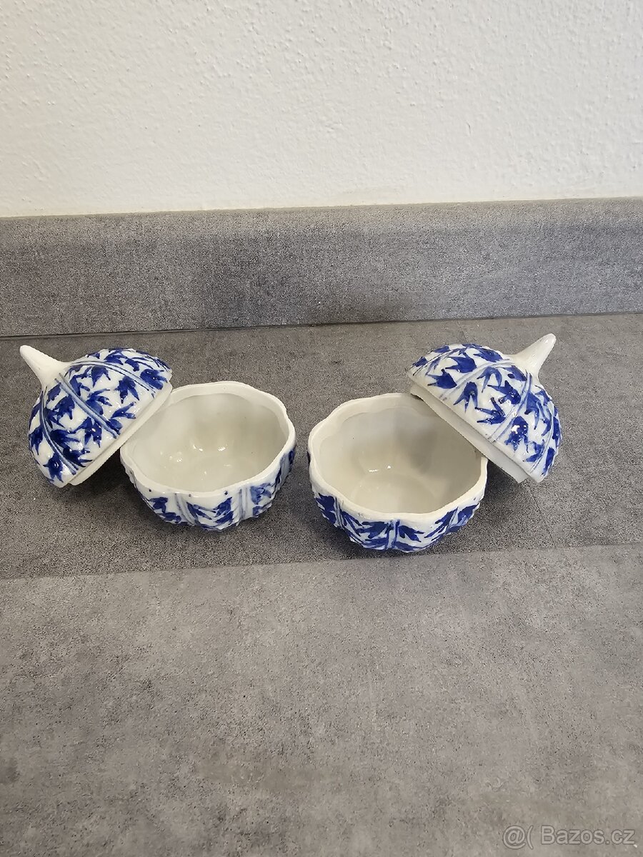 Sada porcelánových dóziček – ruční malba - 2