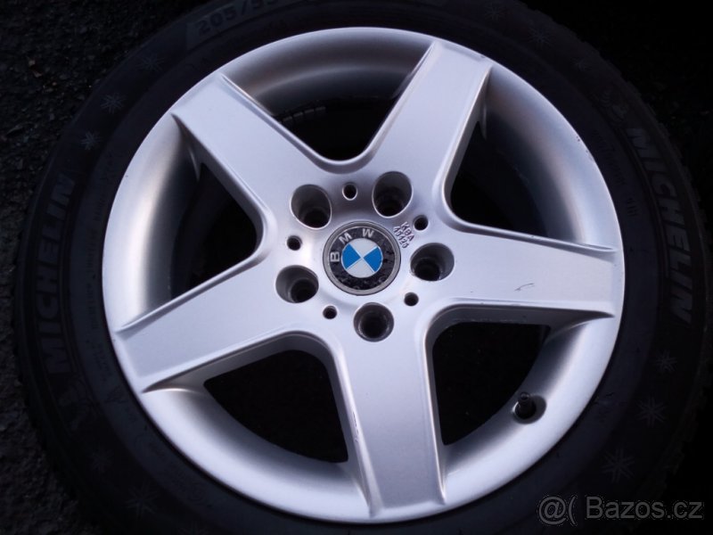 Sada ALU kol BMW 205/55R16 DVOUROZMĚR - 2