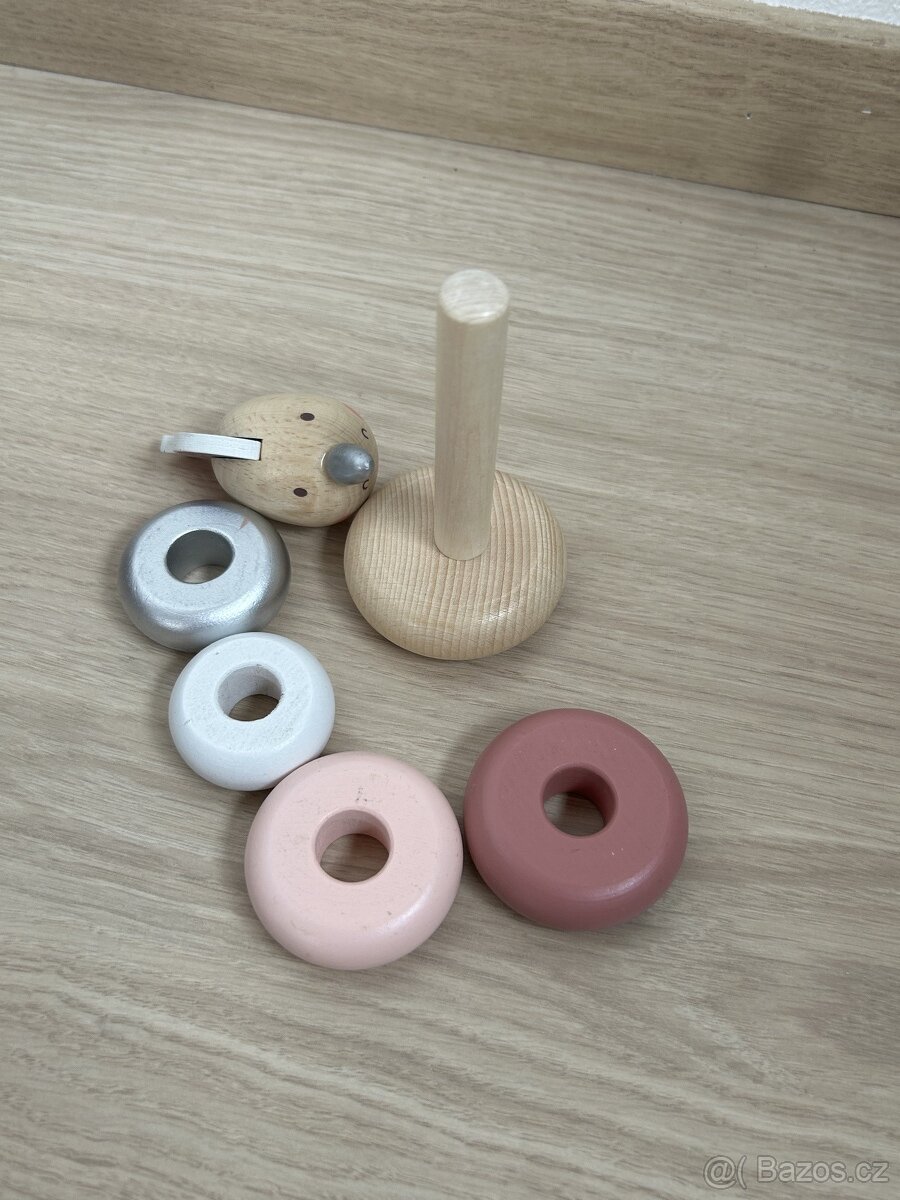 Dřevěná hračka - jednorožec - 2