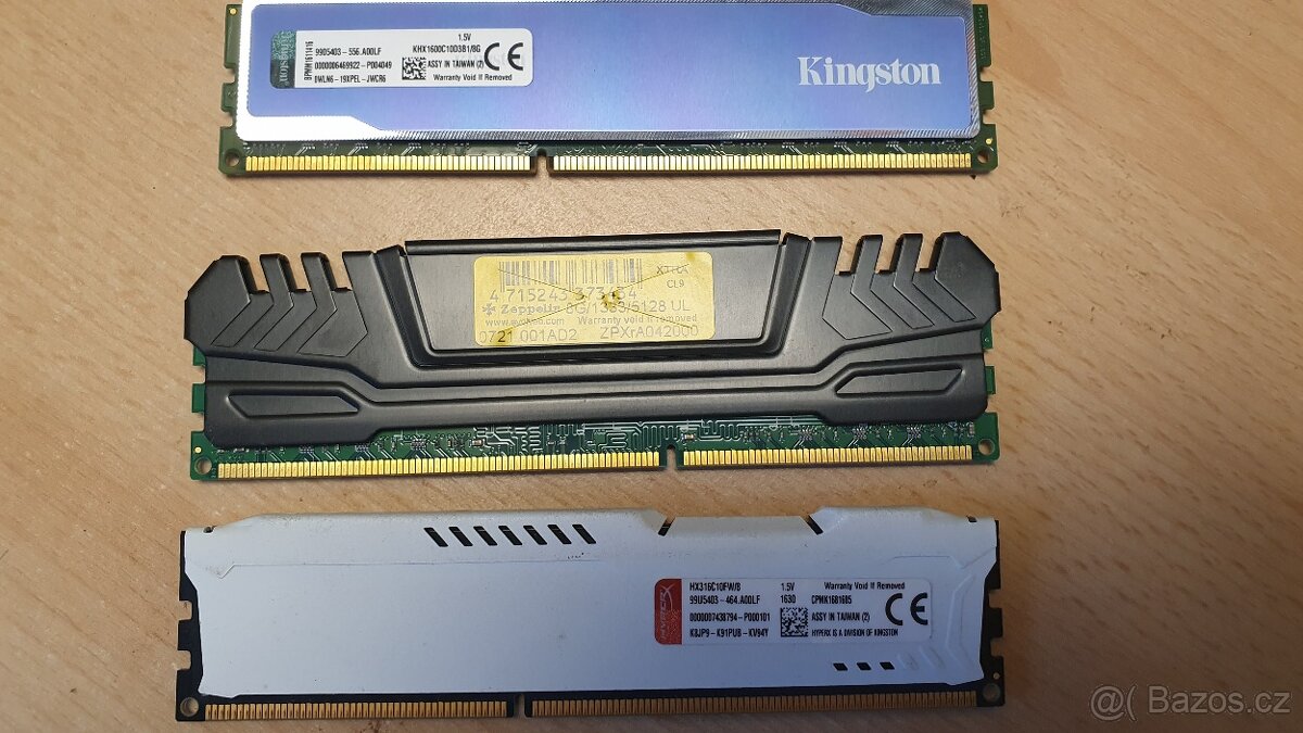DDR3 RAM 8gb 1600MHz 3ks - 2