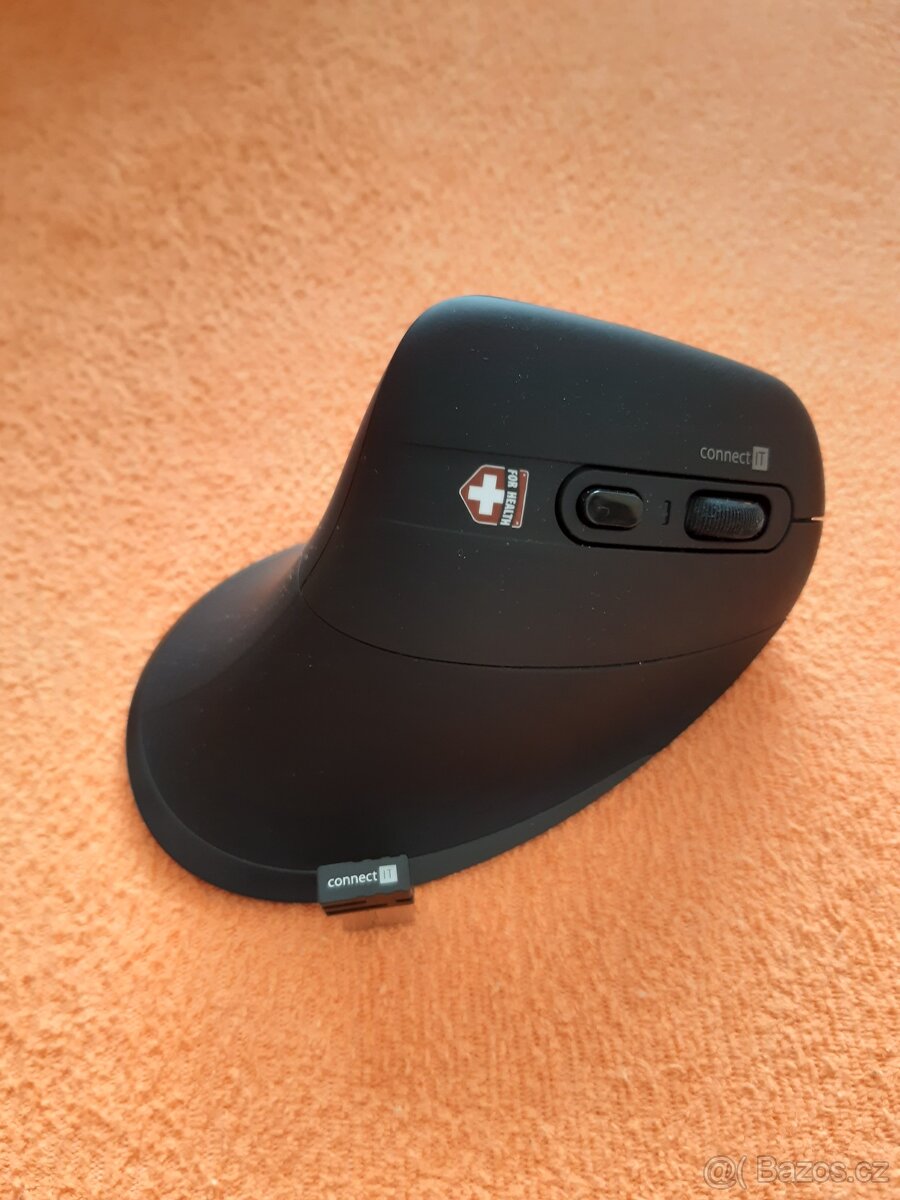 Bezdrátová myš, ergonomická Connect IT FOR HEALTH - 2