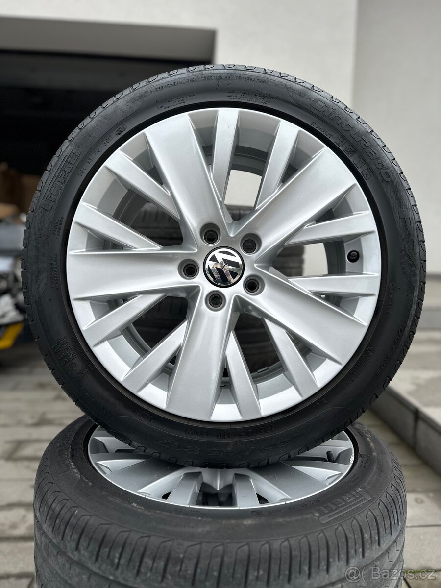 Alu kola 5x112 r17 s pneu (vwcc) - 2