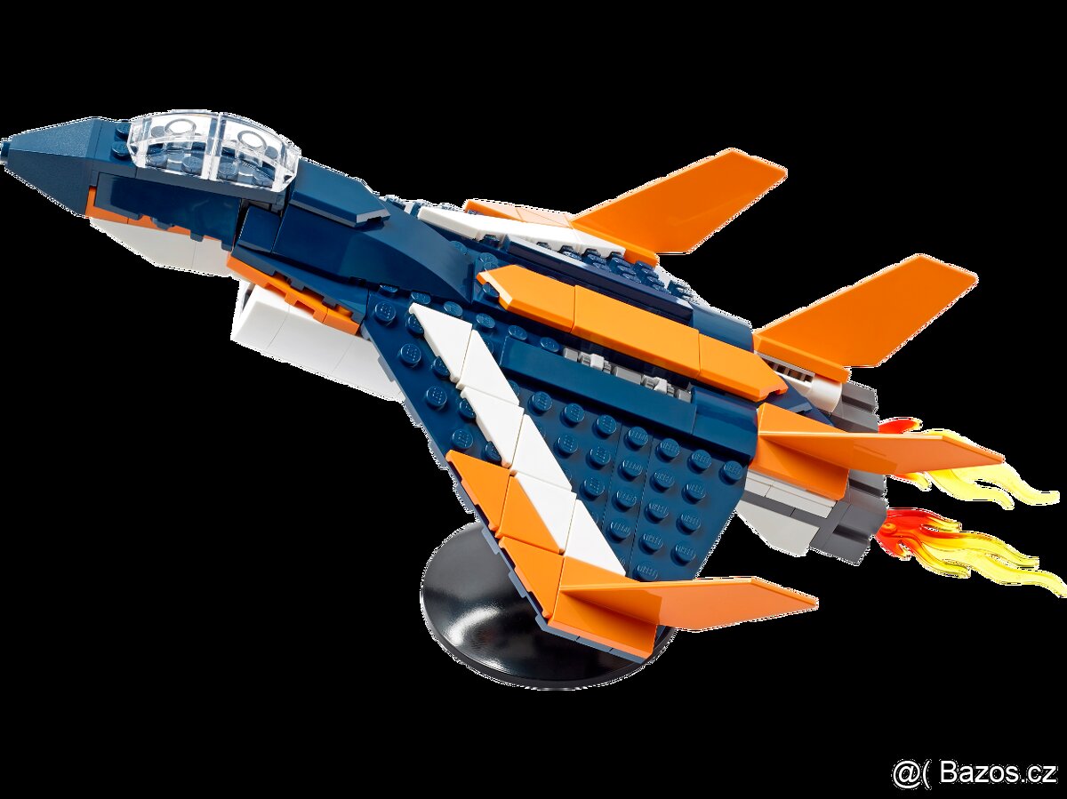 LEGO Creator 3-in-1 31126 3 v 1: tryskáč → vrtulník → člun - 2