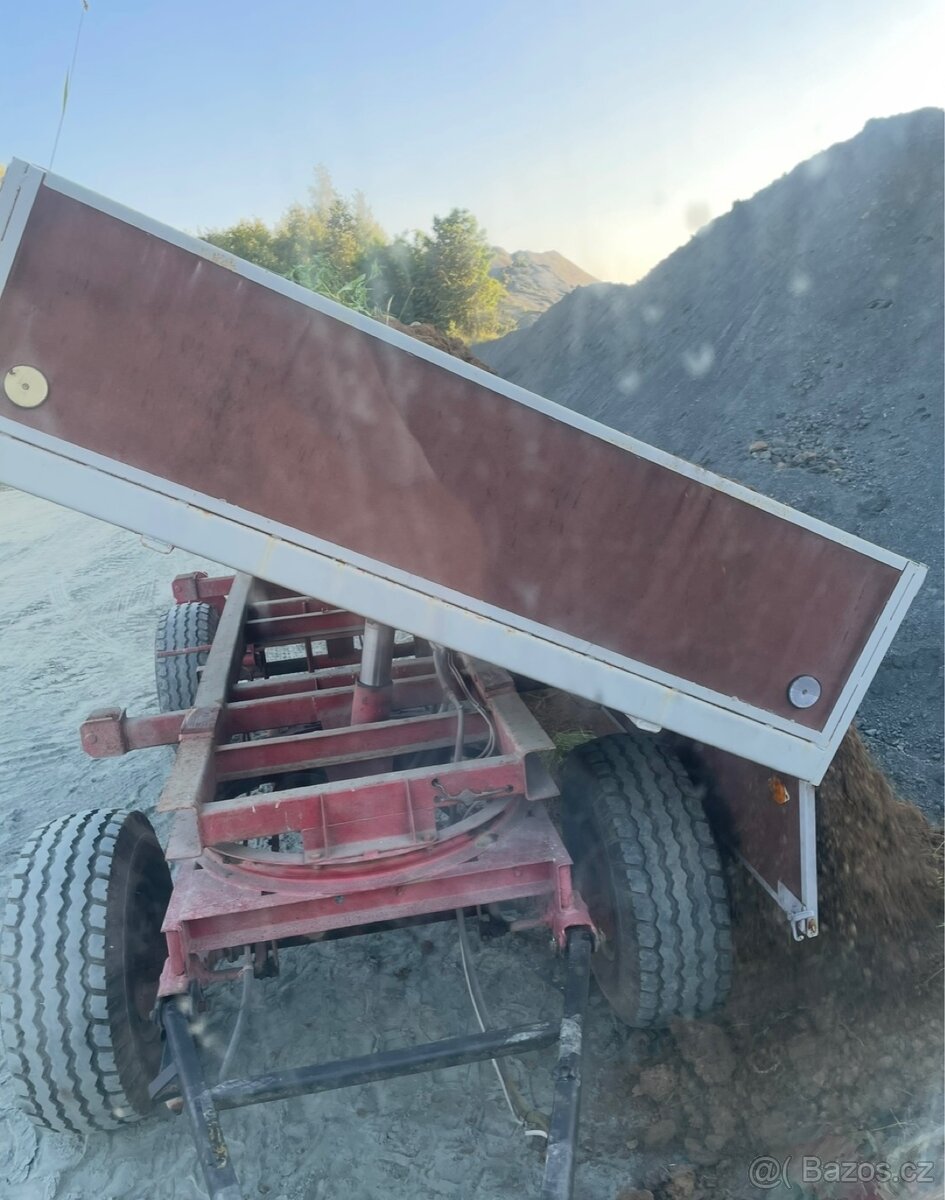 Traktorový přívěs BSS AGRO 08.06 - 2