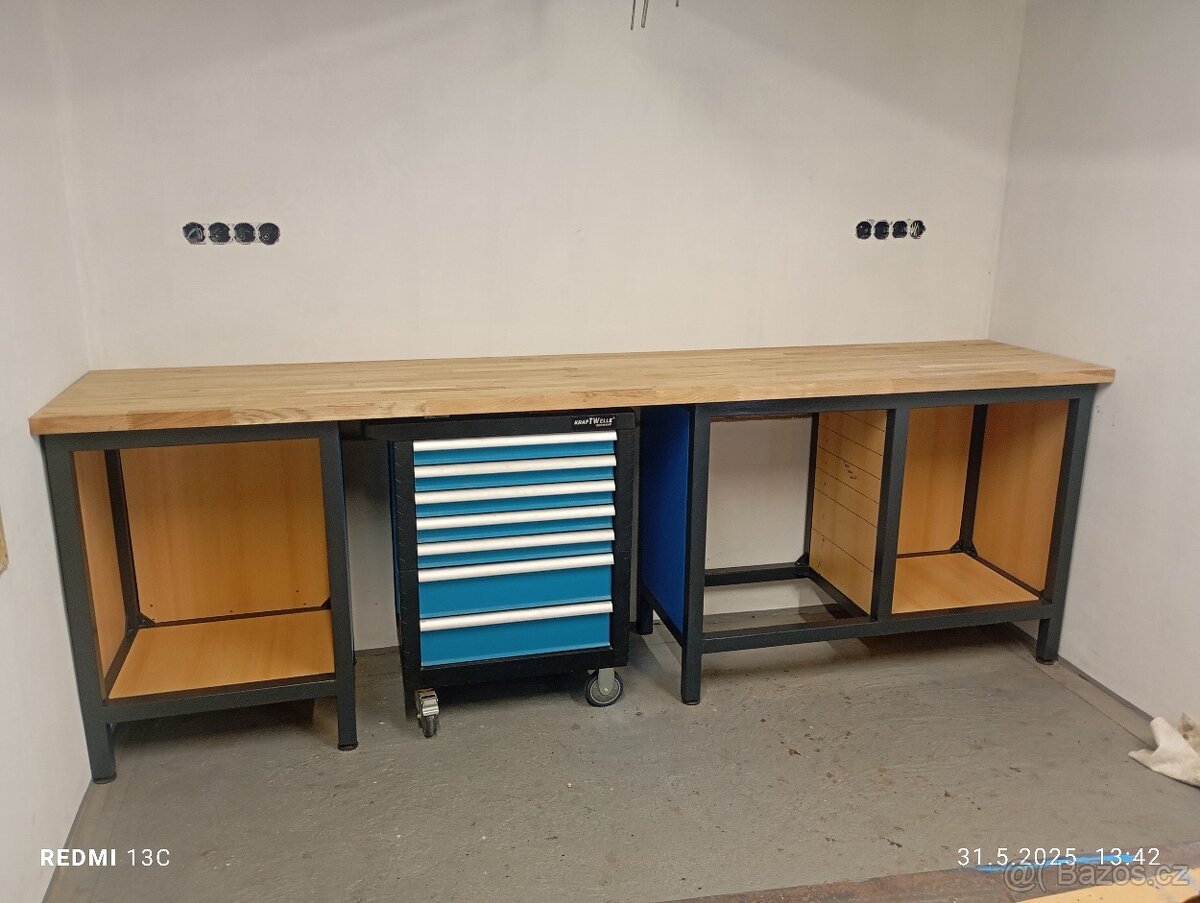 Dílenský ponk, pracovní stůl - 2