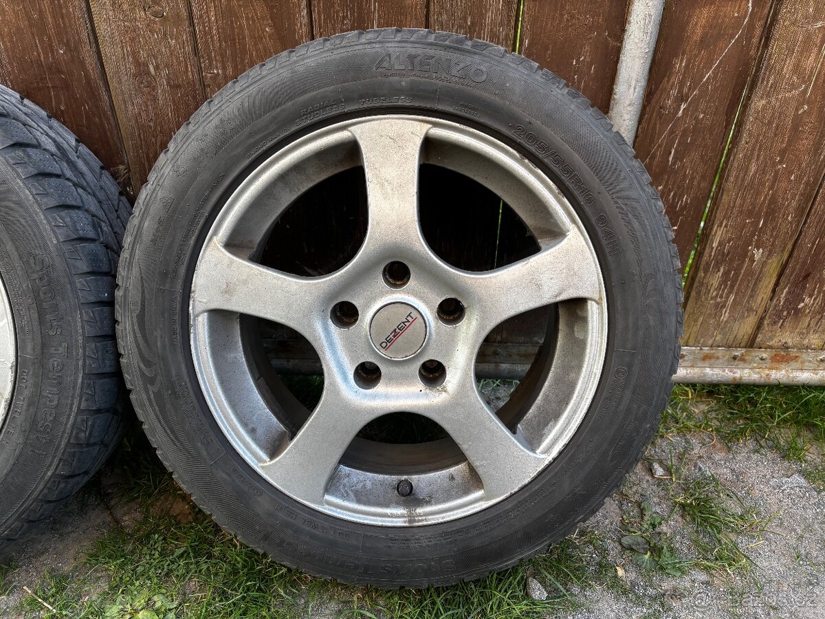 5x120 r16 205/55/16 zimní kola bmw e36/e46 - 2