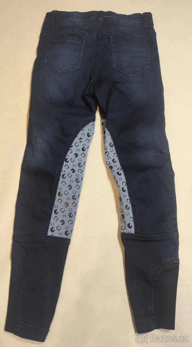 Dětské rajtky Riding camp vel.146 s Gripy - 2