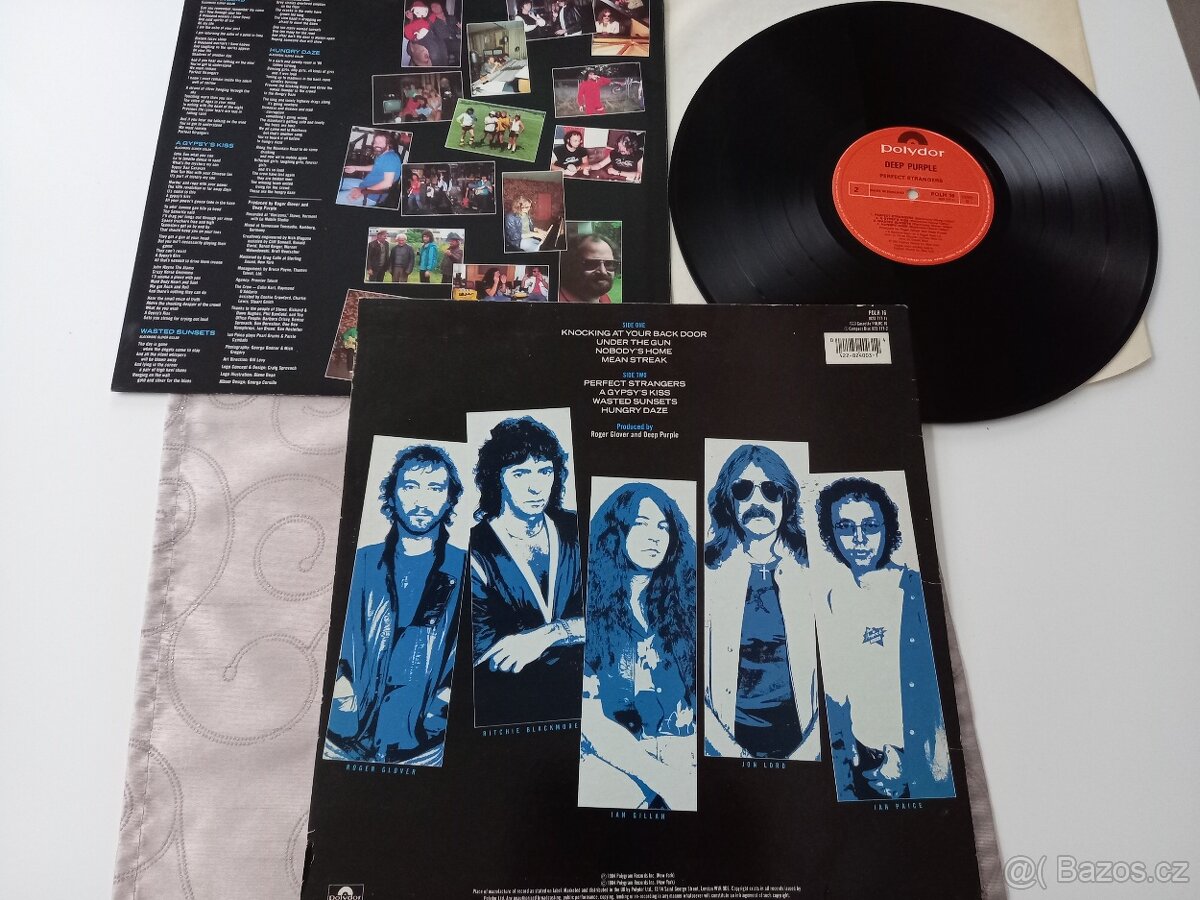 DEEP PURPLE „Perfect Strangers“ /Polydor 1984/+vnut. obal/ - 2