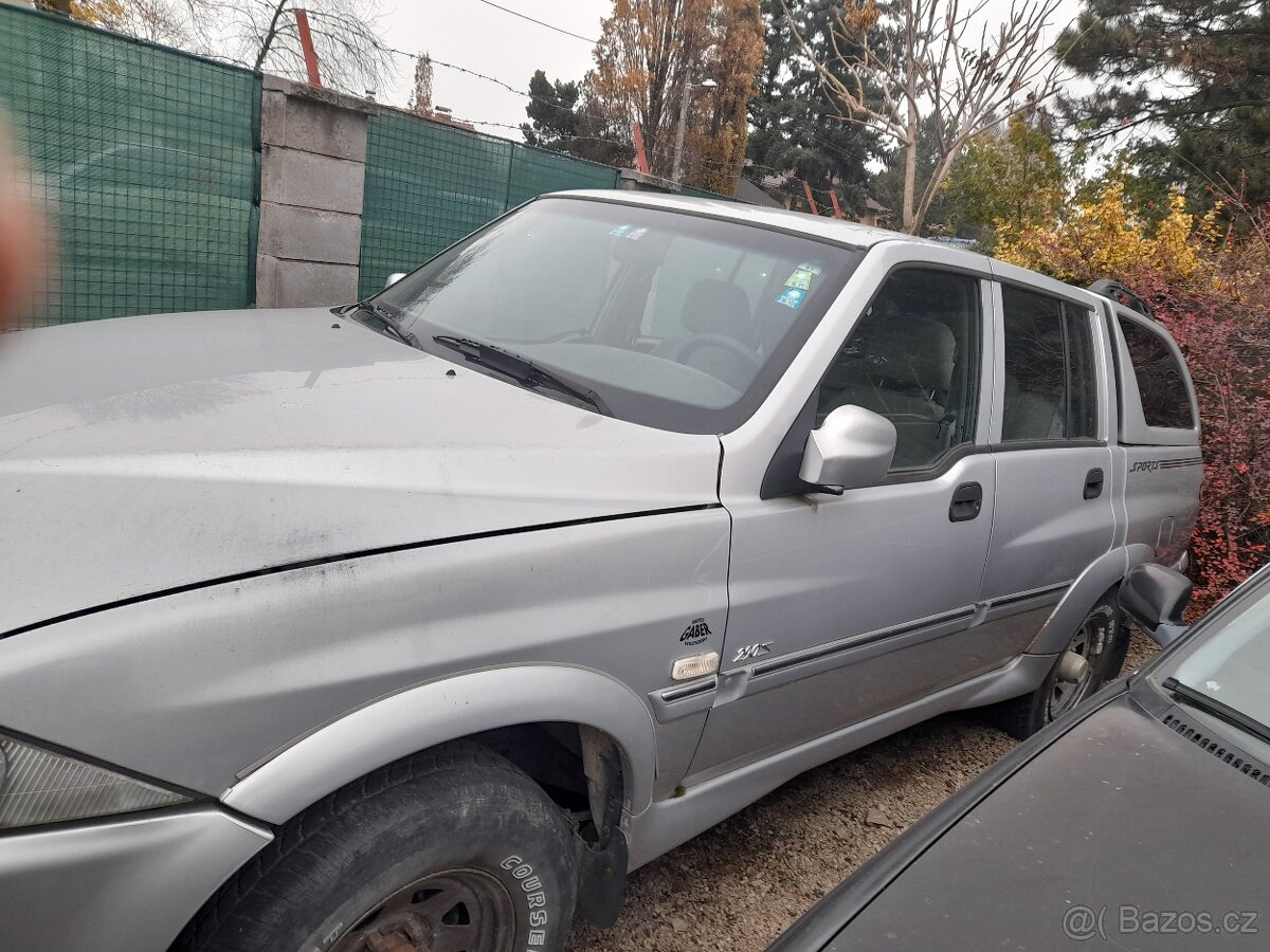 Ssangyong musso sport 2.9 TD, manuál, pickup - 2