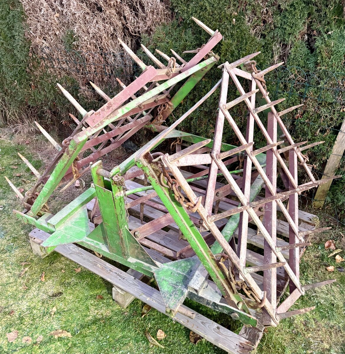 brány za traktor, malotraktor 3m - 2