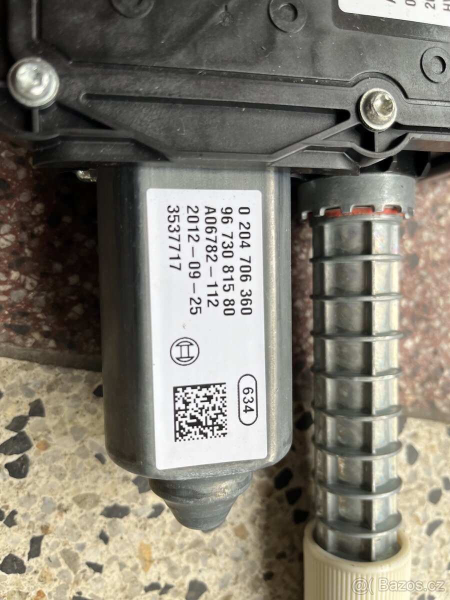 Elektrická ruční brzda Peugeot Citroen - 2