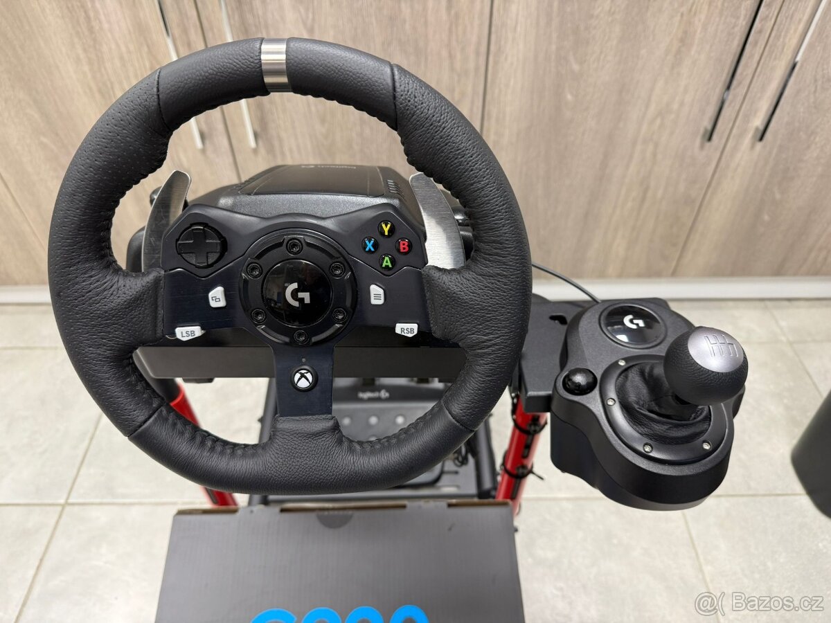 Logitech G920 – Volant + Pedály + Řadicí páka - 2