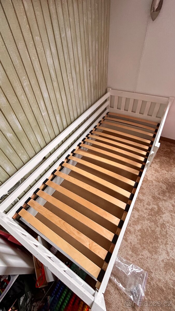 Dětská postel bílá 190x80 - 2