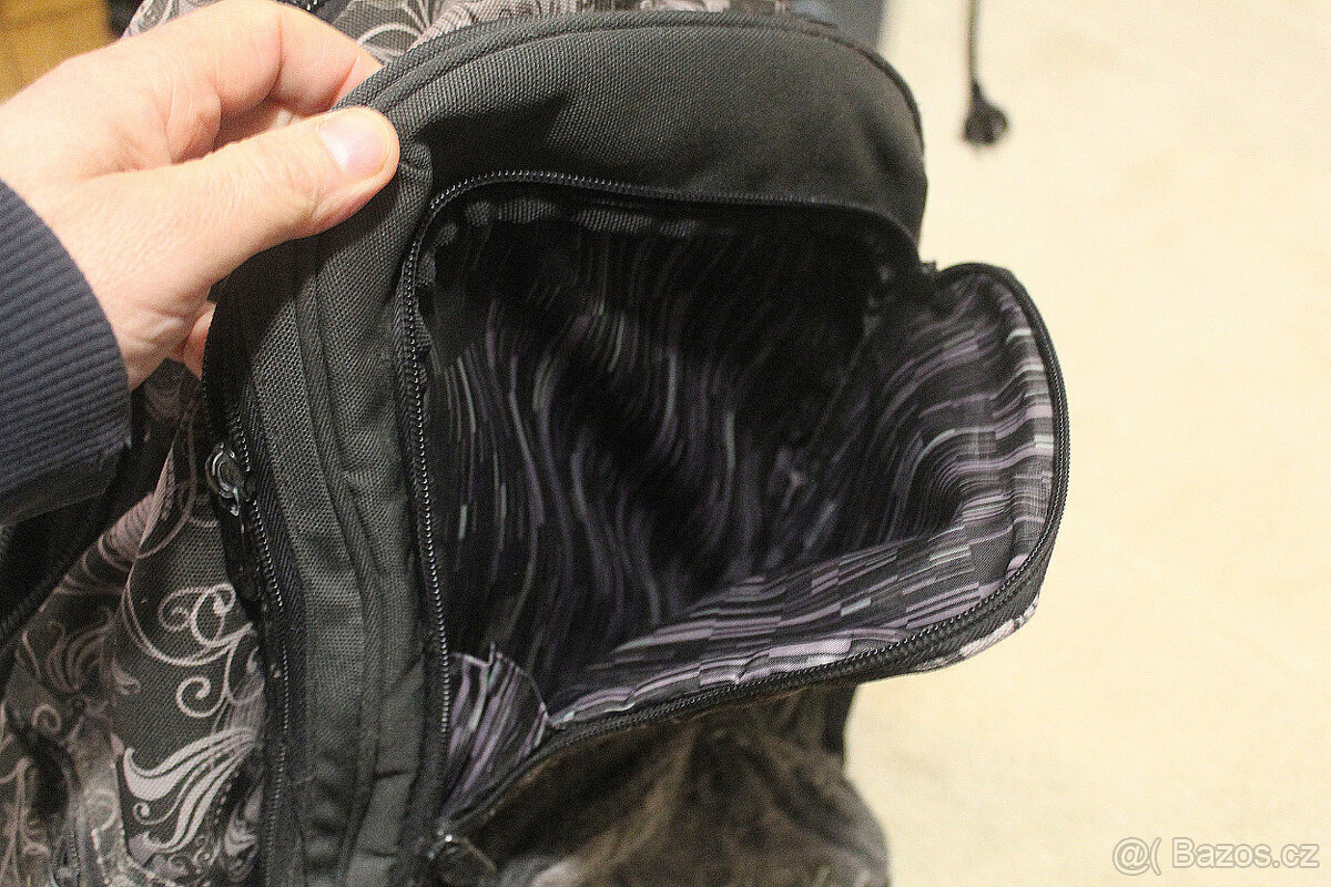 školní batoh Topgal Street Hit černo-šedý - 2