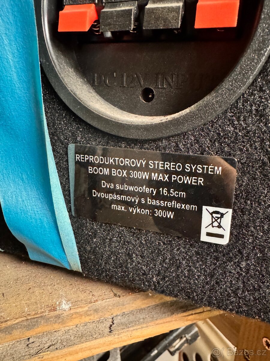 Reprobedny velké boombox 2 kusy - 2