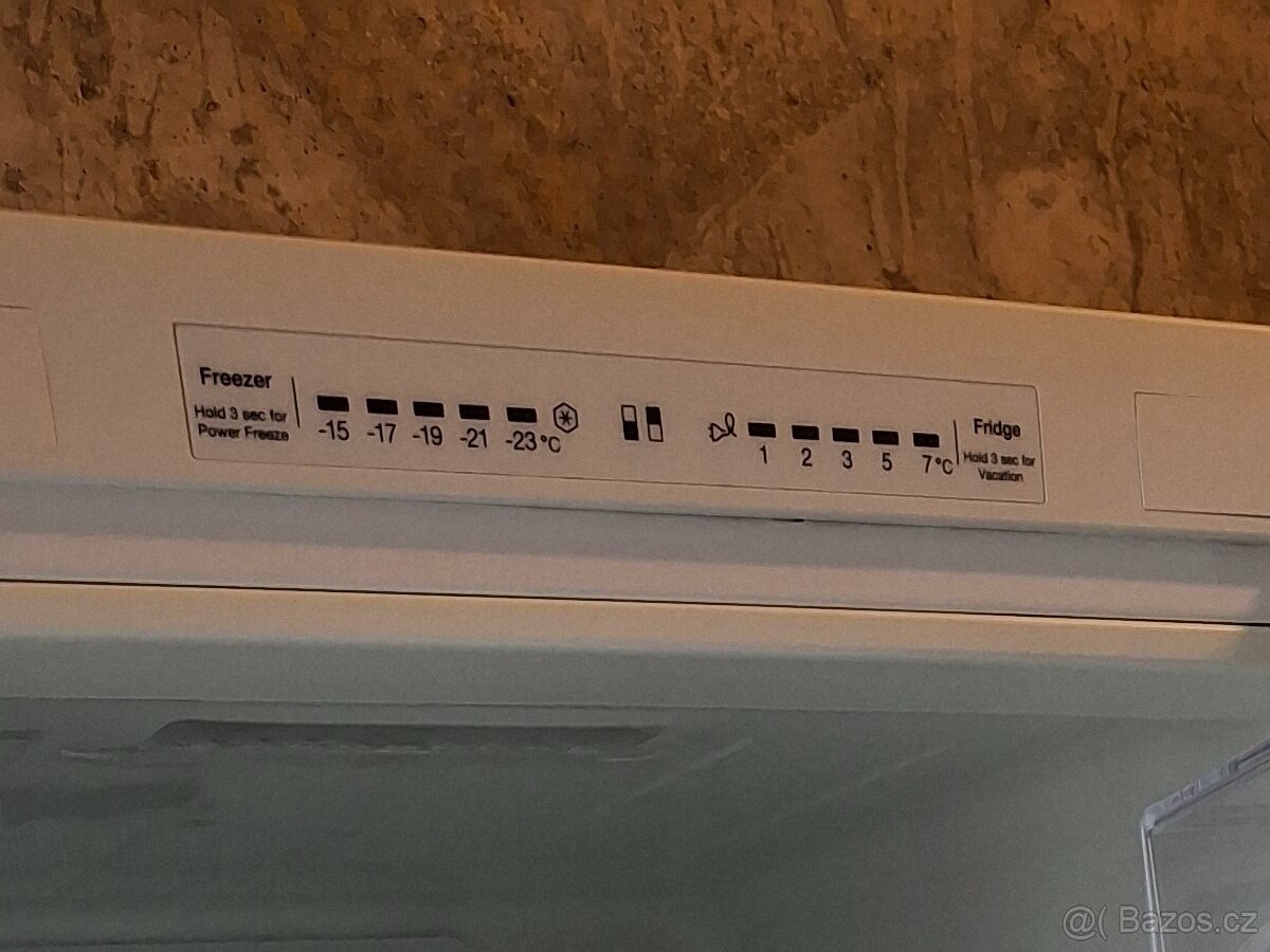 lednice kombinovaná Samsung RB29HSR2DWW, prodám, - 2