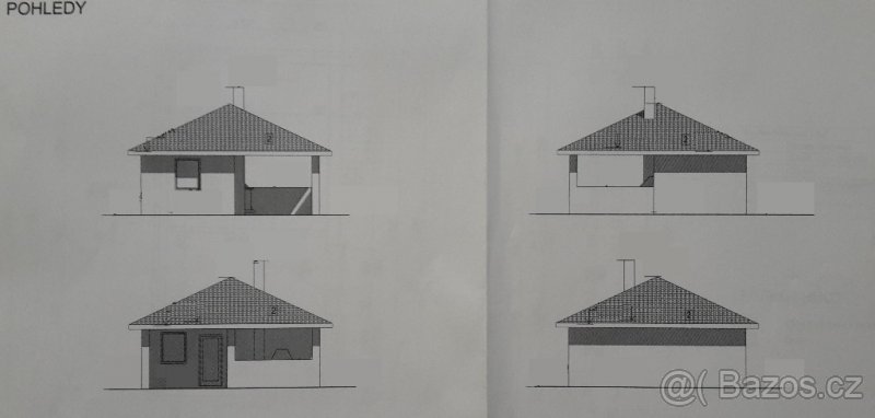 Prodám kopii projektu pergoly + garážové stání - 2