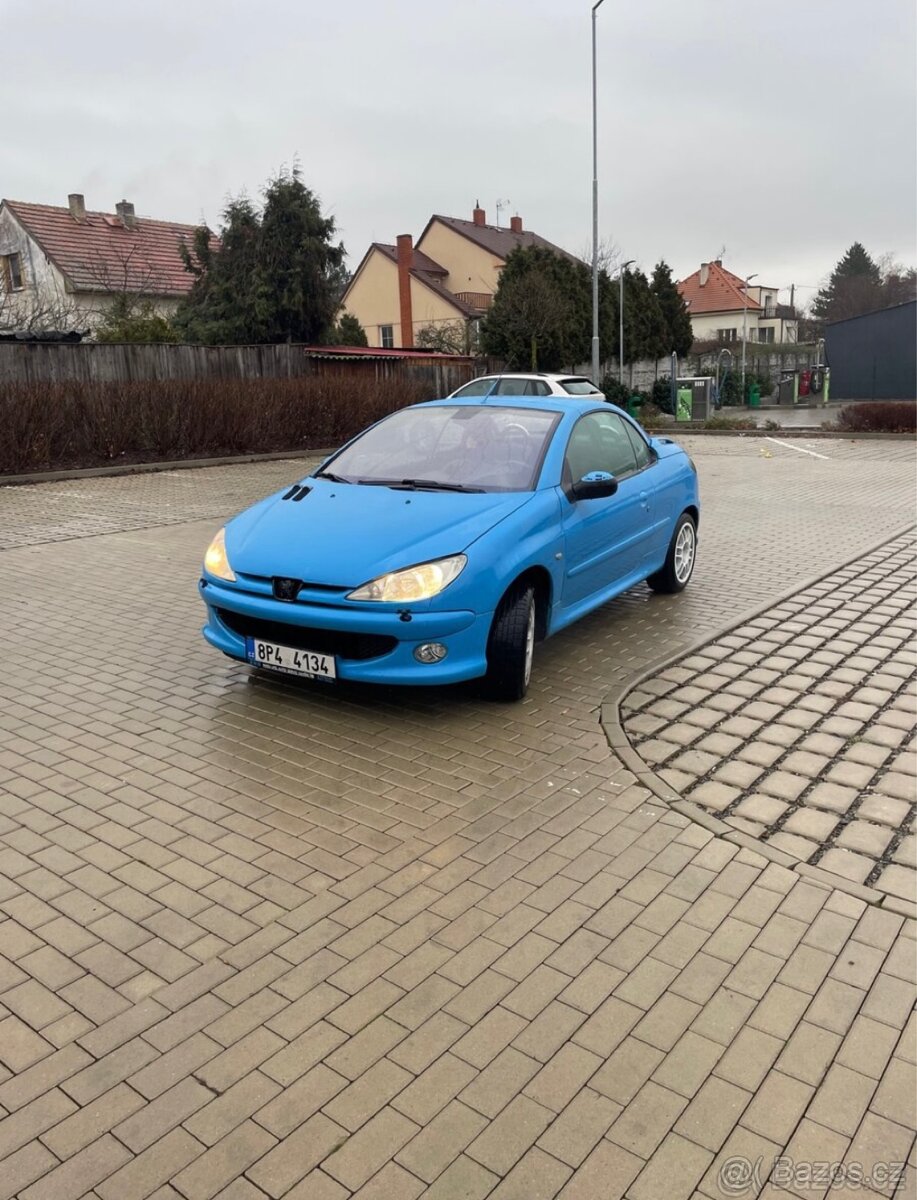 Peugeot 206 1.6 80kw gabrijolet - 2