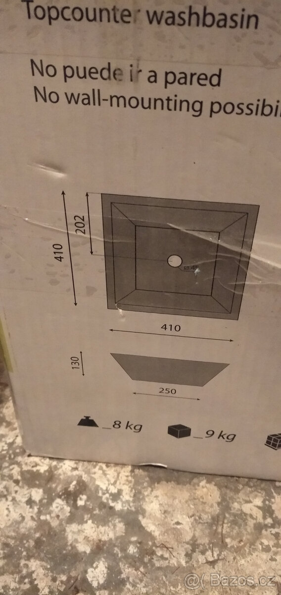 Porcelánové umyvadlo - 2