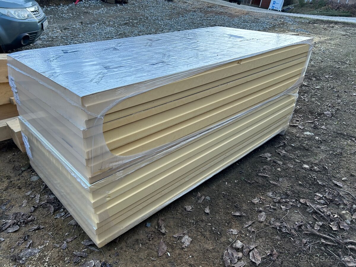 Pur panel střešní 2400x1200 tl. 16 - 2