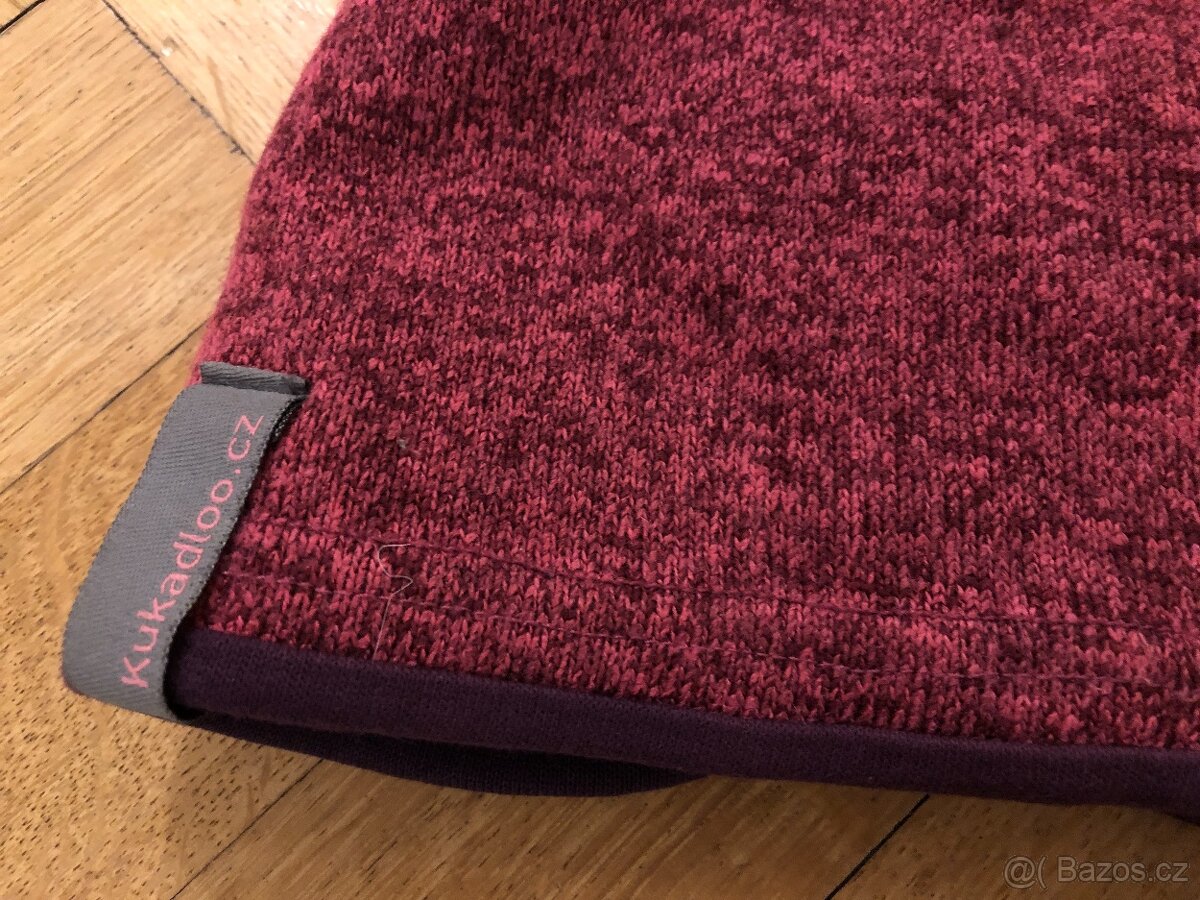 čepice Kukadloo 53-54 cm vínová - 2