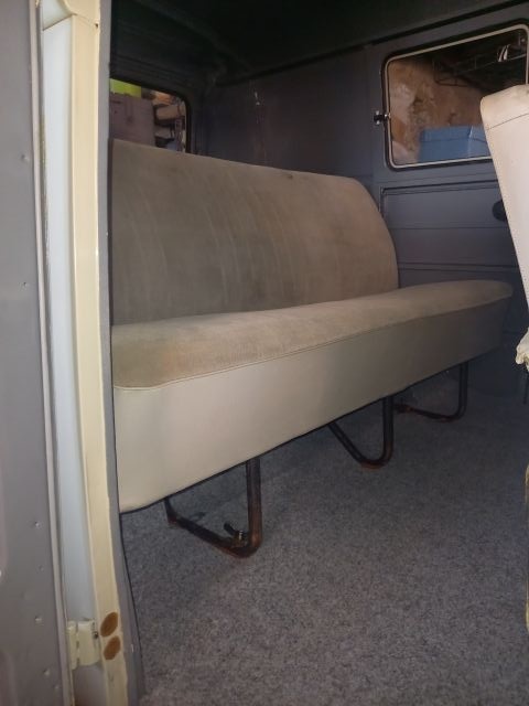 Zadní lavice do VW T1 - 2