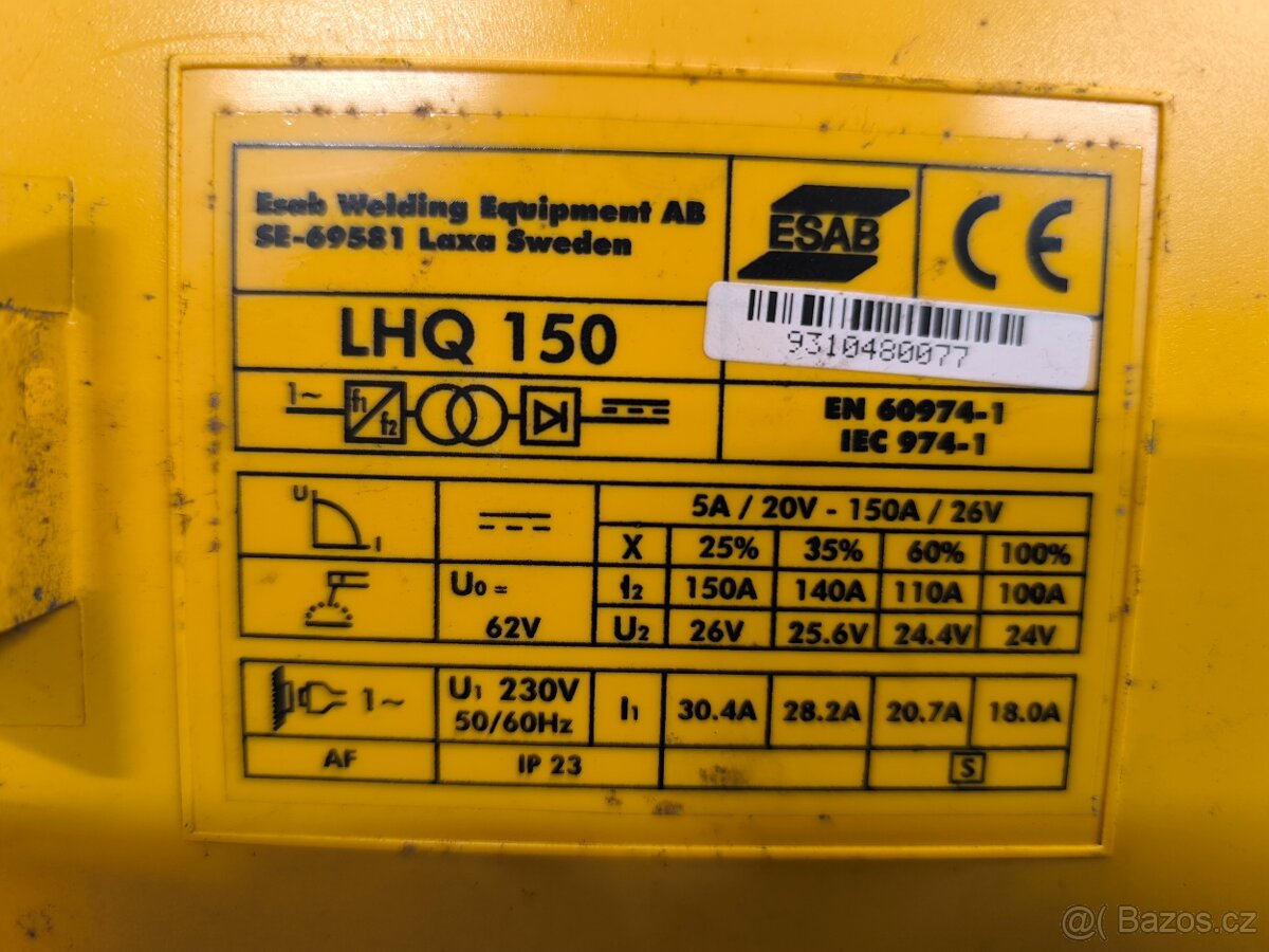 TIG Esab Caddy 160 - 2