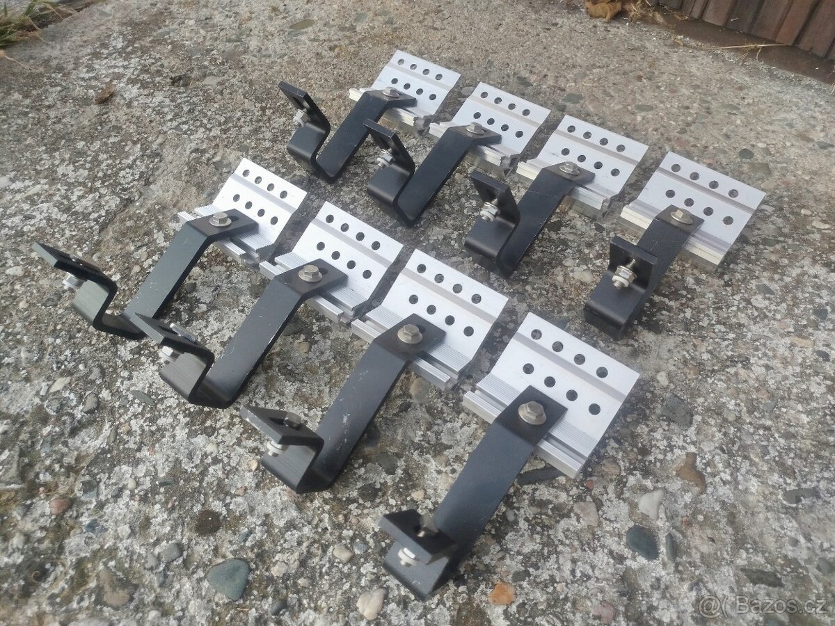 prodám střešní háky pro FV panely - 2