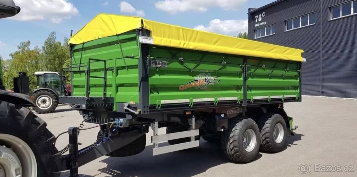 Traktorový vlek caselli 10t tandem - 2