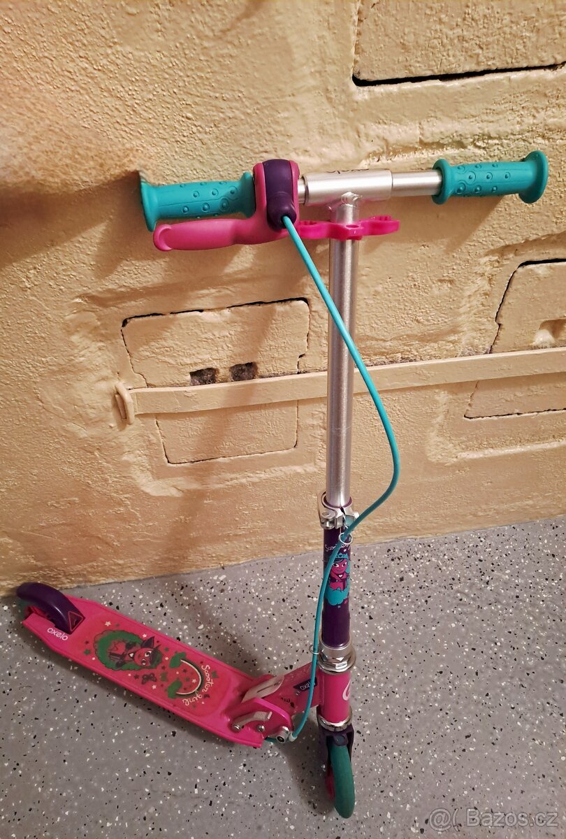 Dětská koloběžka s brzdou Oxelo - 2