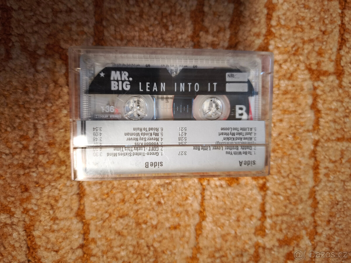 MC kazeta Mr. Big - platí o smazání - 2
