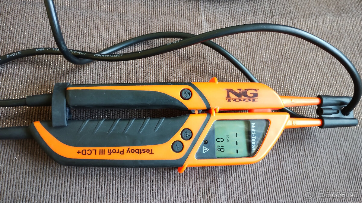 Zkoušečka NG Testboy LCD PROFI CAT IV 1000V - 2