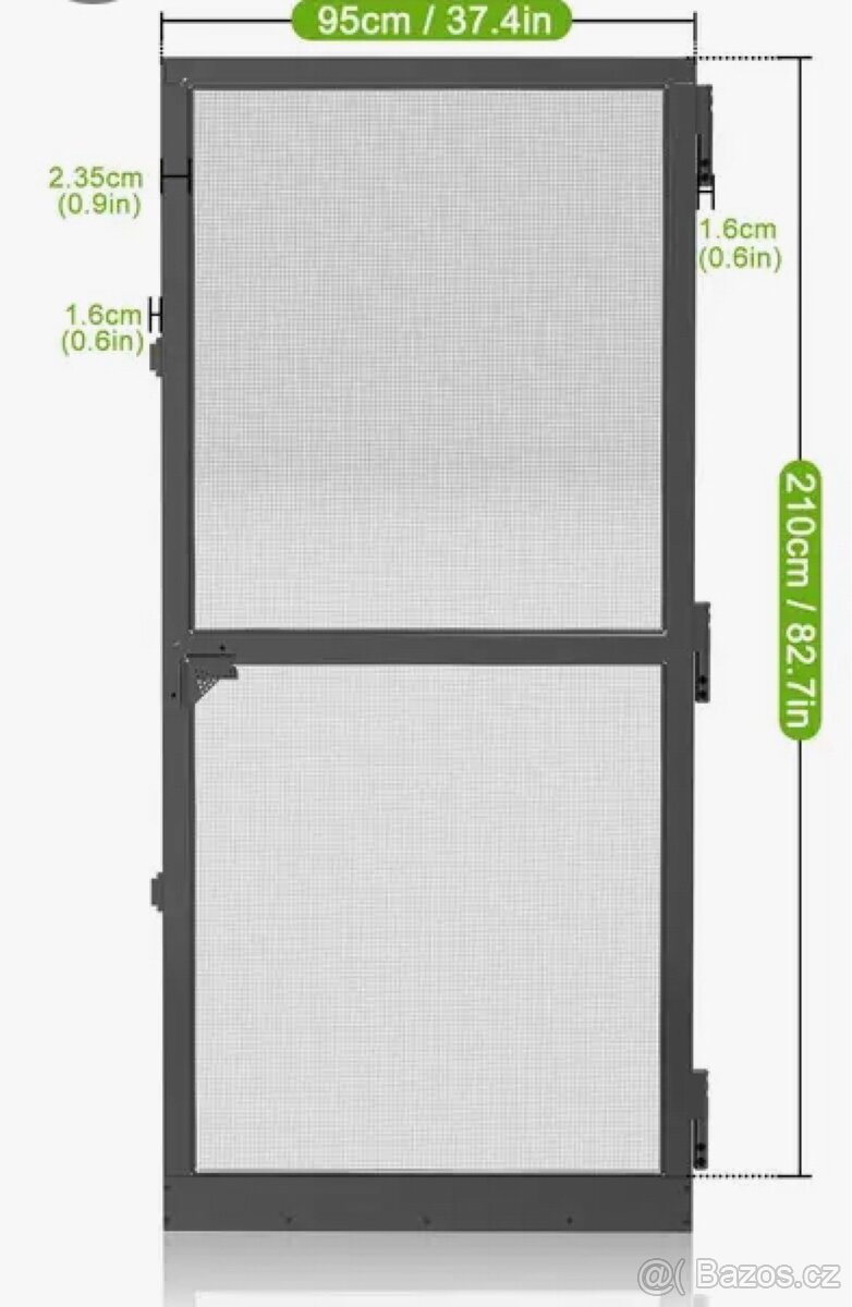 Dveřní síť proti hmyzu - 2
